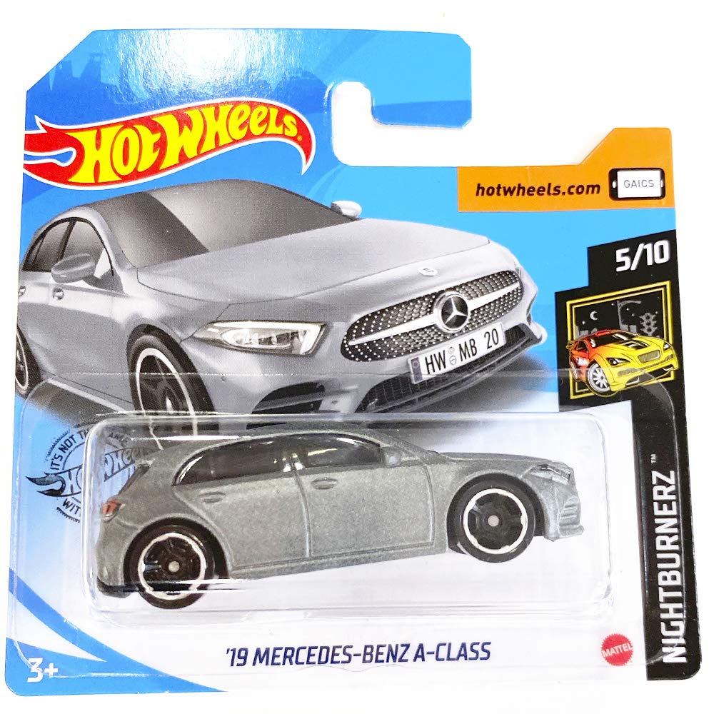 Hot Wheels '19 Mercedes Benz A-Class Night Burnerz 5/10 2020 (194/250) Short card