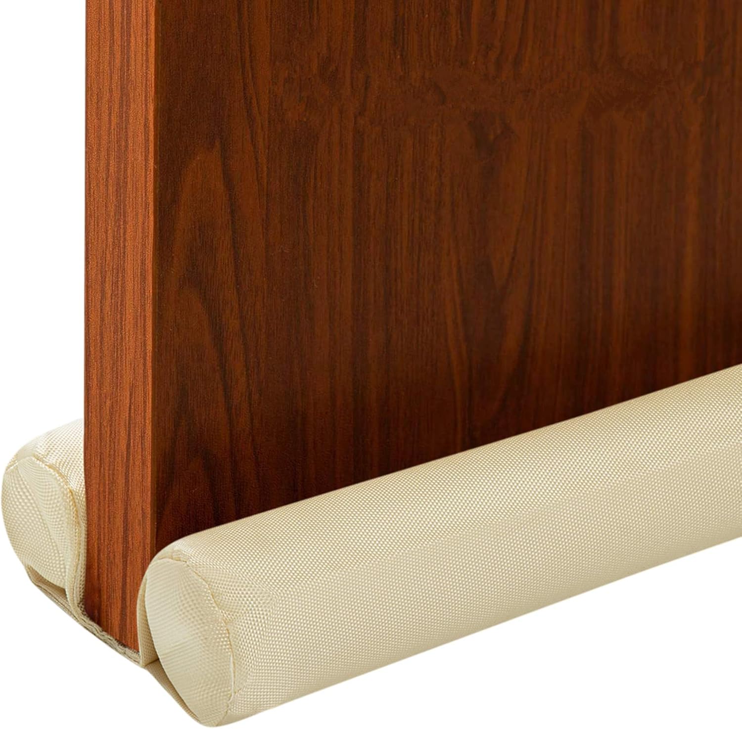 Draft Stoppers - TumiMallody Waterproof Under Door Draft Stopper - 36 Inch Door Draft Stoppers Weather Stripping Noise Blocker Door Sweeps, Adjustable Size 32-36 Inch (Beige)