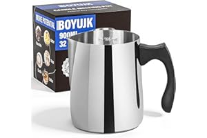 Candle Pouring Pot, BOYUJK Wax Melting Pot, Candle Making Supplies, 32OZ High Volume Dripless Pouring Pitcher Candle Making p