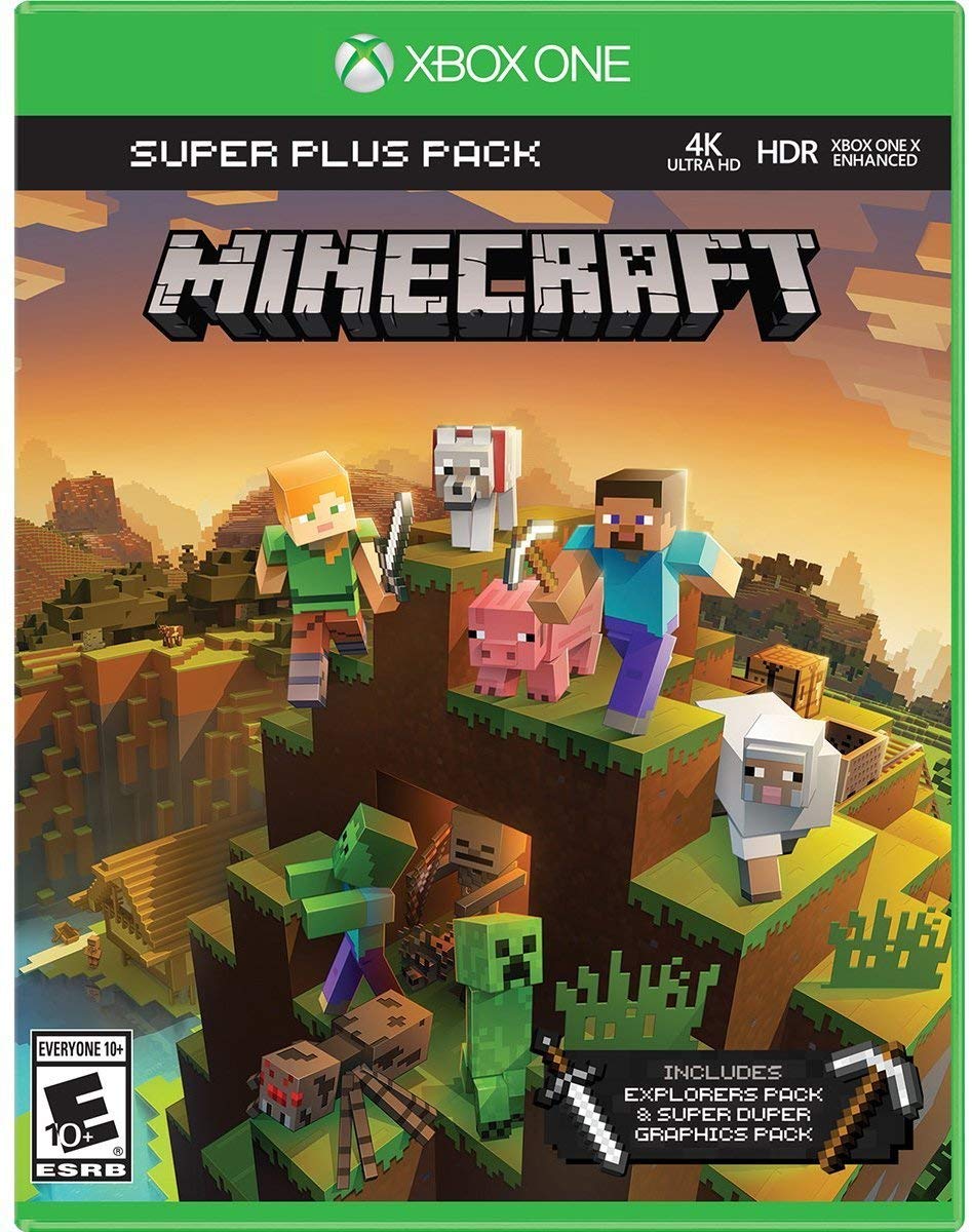minecraft super plus pack xbox one