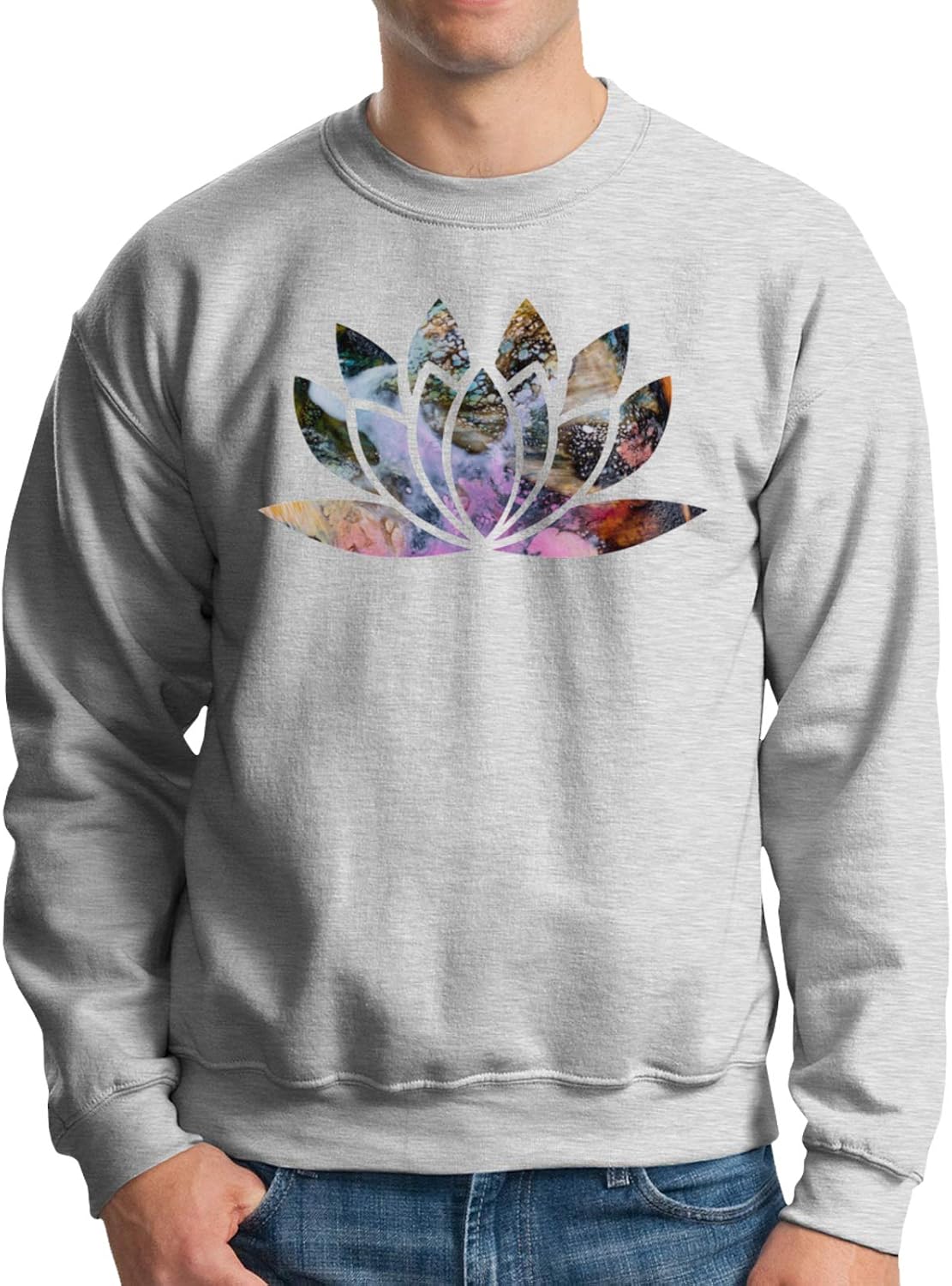 mango lotus crew neck jumper