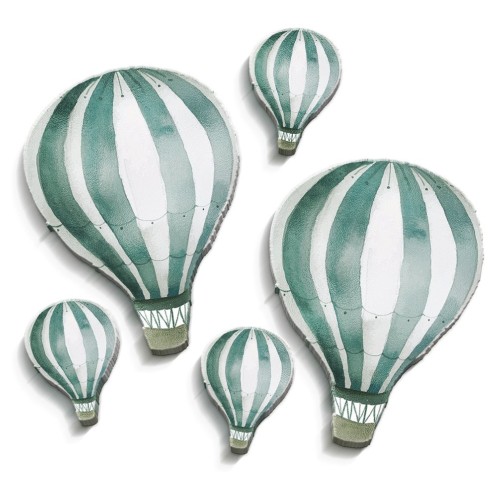 Hellblau Watercolor Heissluftballons Sticker 3d Poster Wanddeko Wandbilder Wandtattoo Kinderzimmer Babyzimmer Wandsticker Kinder Bilder M21 3 Stuck Sidra Hospital