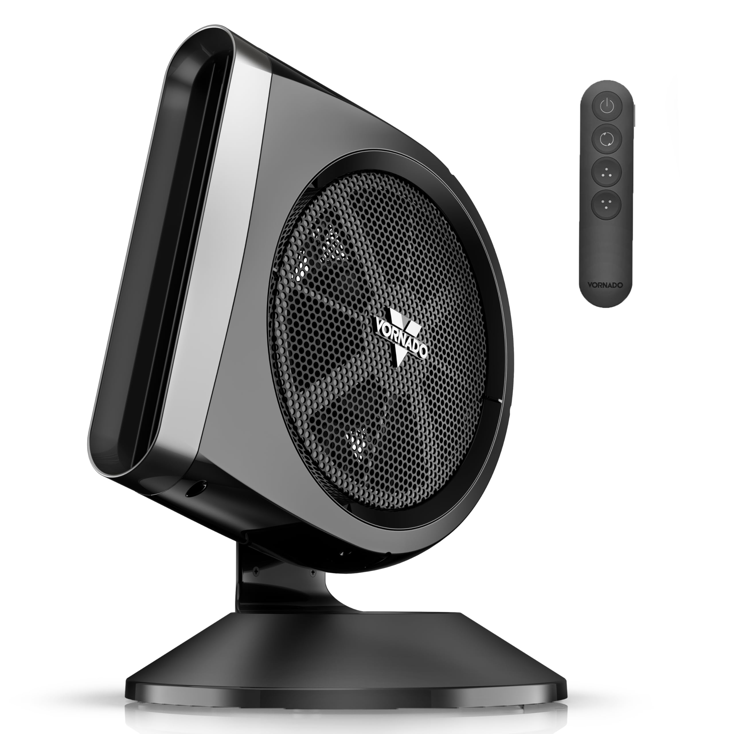 Photo 1 of Vornado STRATA 8T Oscillating Table Fan with Remote, Energy Efficient DC Motor, Removable Grille, Pivoting Head, 10 Electric Fan Speeds, Quiet Operation, Versatile Fan for Bedroom & Home