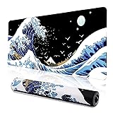 MEWOOCUE® Gaming Mouse Pad for Desk,Large Wave