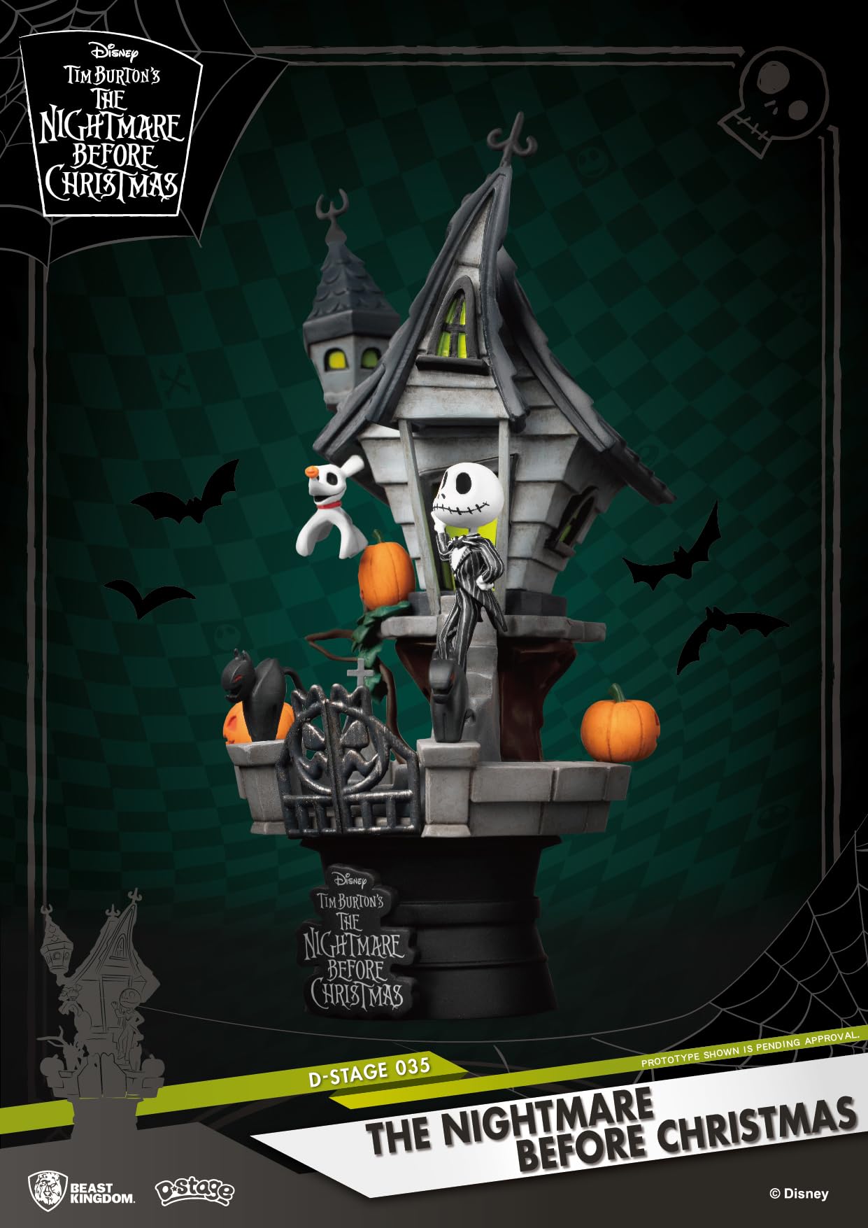 Beast Kingdom The Nightmare Before Christmas DS-035 D-Stage Series Statue