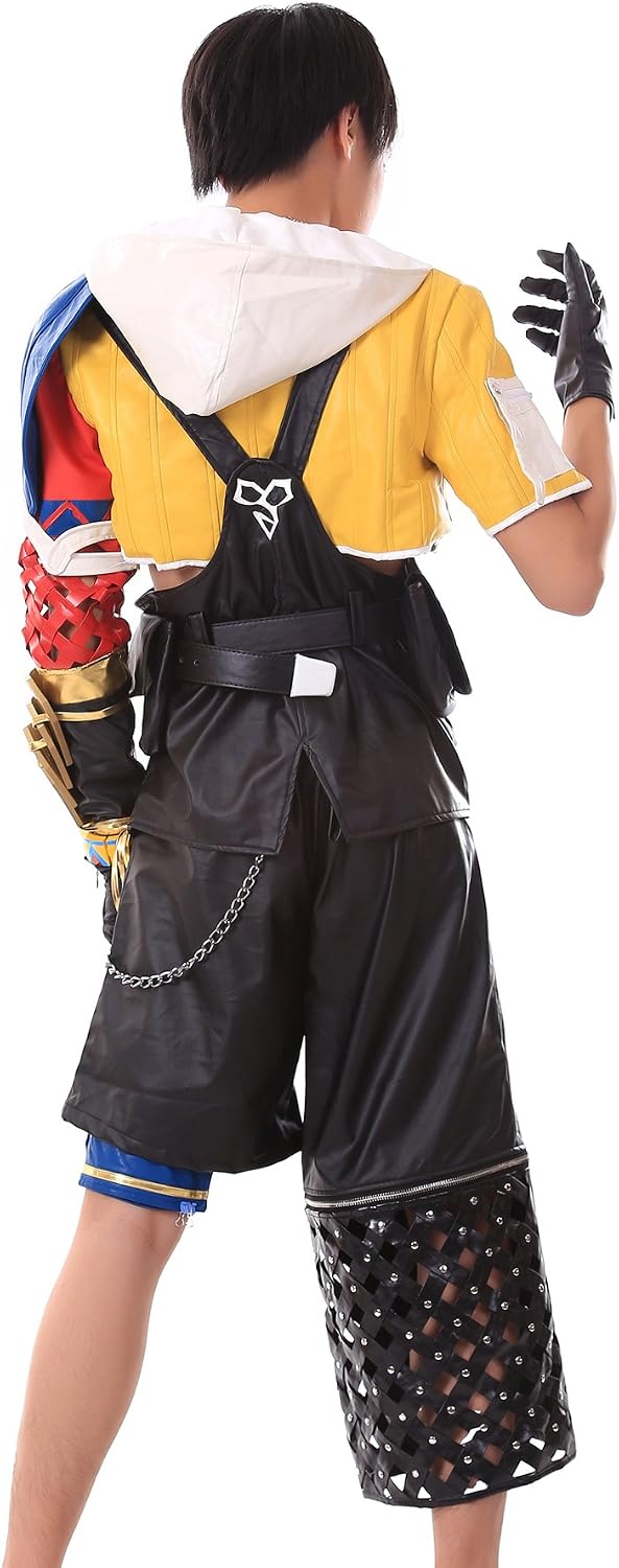 Final Fantasy X Cosplay Costume Tidus Blitzball Uniform 1st Ver Set Men
