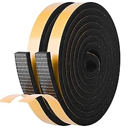 Self Adhesive Foam Tape Weatherstrip 3/4in x 3/8in