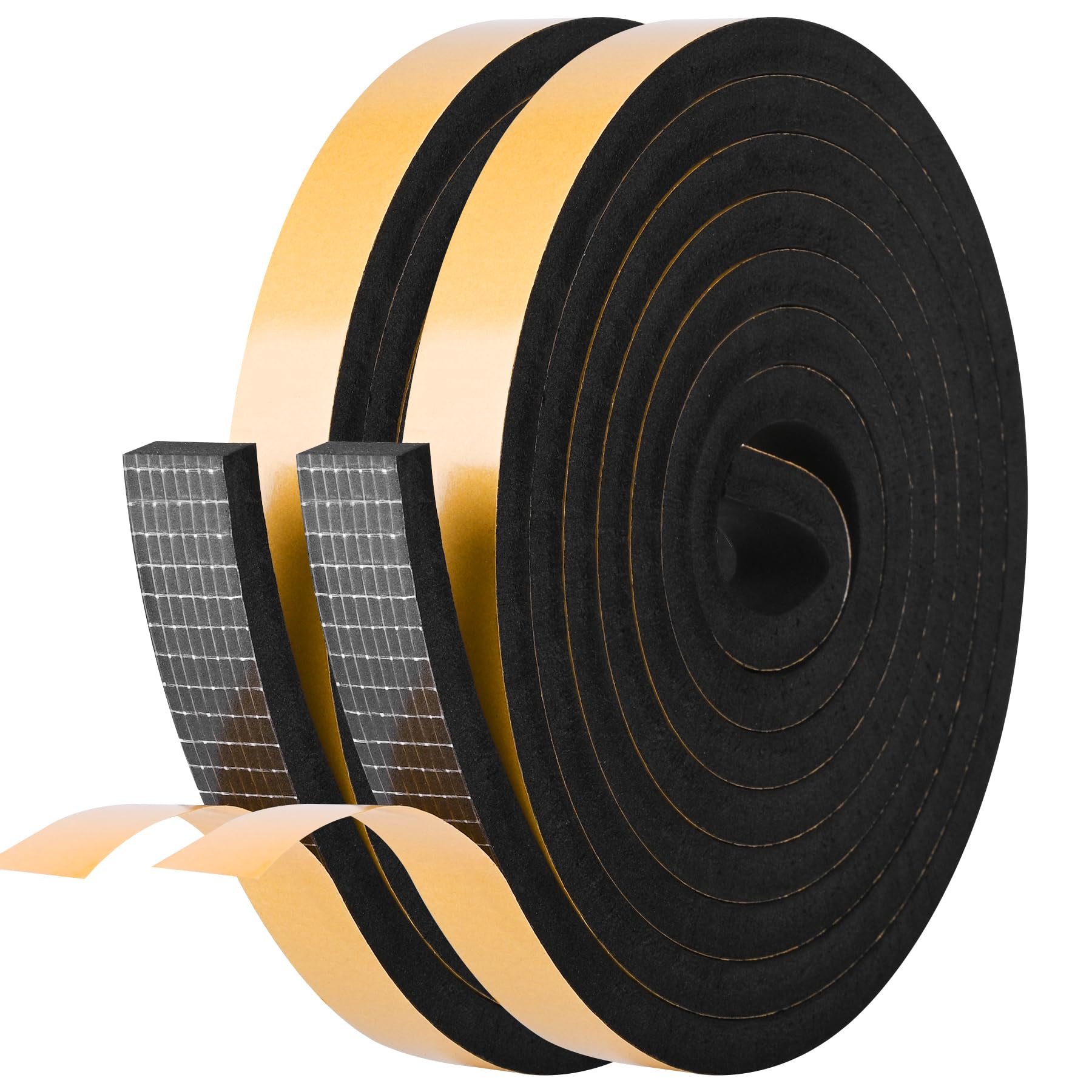 Self Adhesive Foam Tape Weatherstrip 3/4in x 3/8in