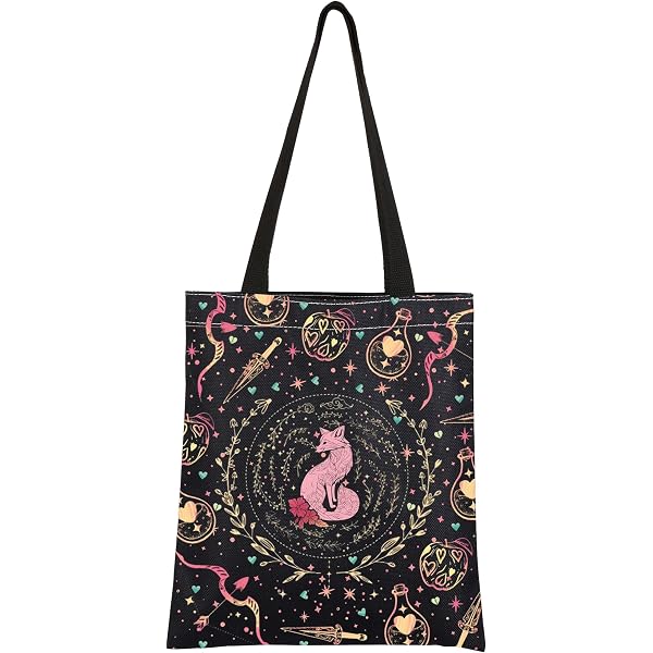 Bookish Quote Crossbody Bag - 'I Like Having Powerful Enemies' Fantasy Merch | Book Lover Gift, Adjustable Strap