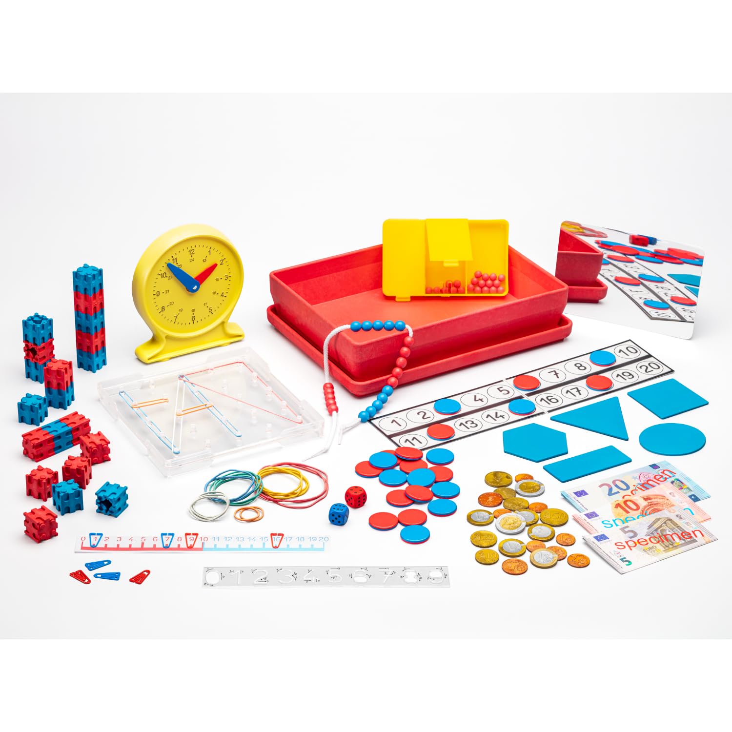 Wissner aktiv lernen Math Box for Reception to Year 2 Primary School - Start of school, KS1, primary school, learning maths