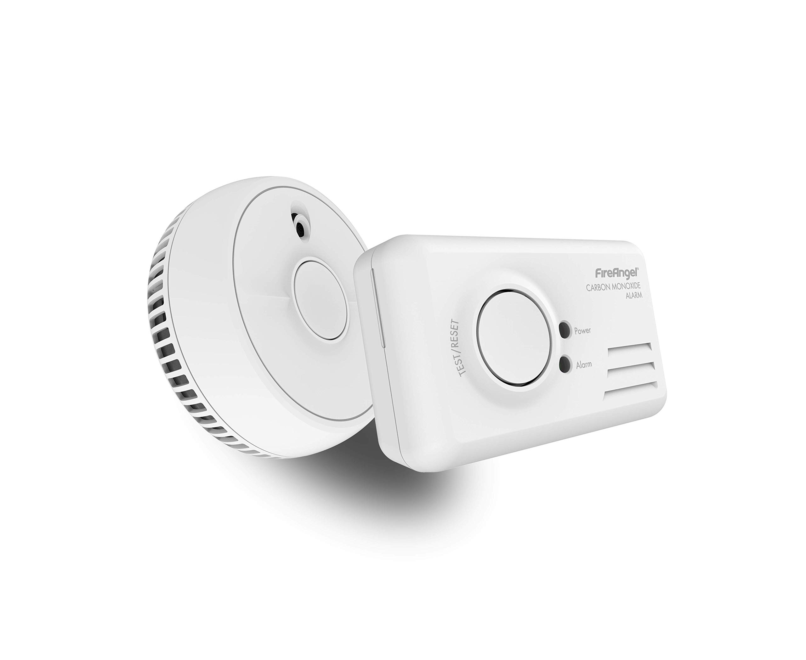 Fireangel 9B-SB1-TP-R Smoke & CO Alarm, Pack of 2