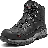 NORTIV 8 Waterproof Steel Toe Boots for Men Slip Resistant Safety Industrial Boots Paladin-Steel