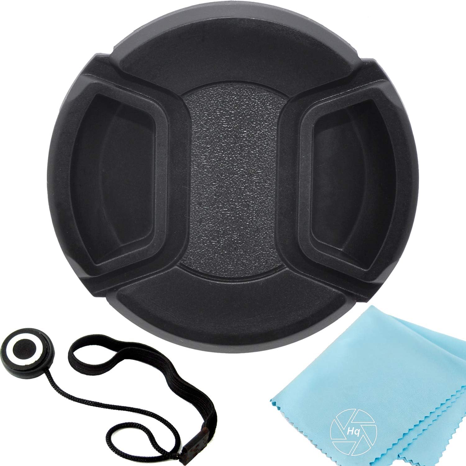 49mm Snap-On Lens Cap for Canon, Nikon, Olympus, Panasonic, Pentax, Sony, Sigma, Tamron Digital Cameras and Camcorders