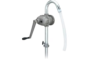 LUMAX LX-1322 Gray Premium Dual-Direction Barrel Pump. Fits 15 to 55 Gal. Drums (57 to 210 l) with Standard 2" (50 mm) Bung Opening. Meets Demanding Requirements.