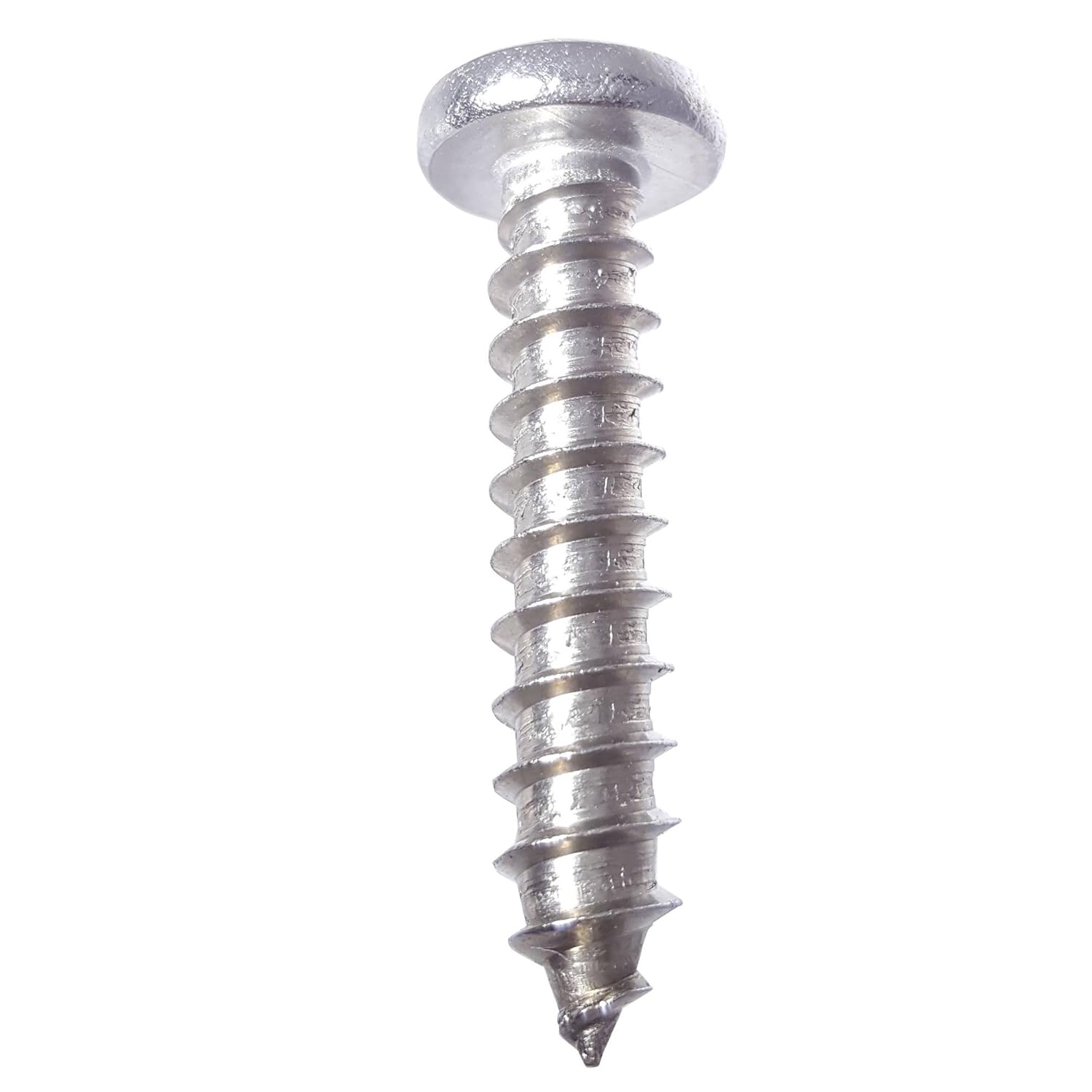4 x 3/8' Pan Head Sheet Metal Screws, Full Thread, Square Drive