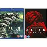 Alien Complete 7-Movie Ultimate Collection Anthology + Romulus Bundle [Blu-Ray, Region Free]