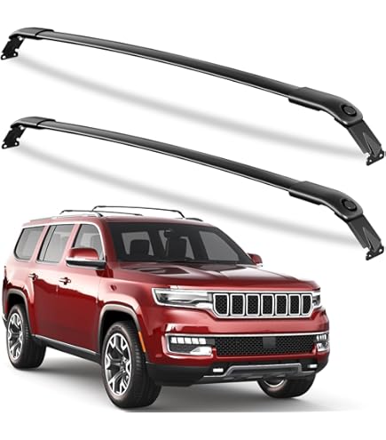 Amazon.com: Wonderdriver Roof Rack Cross Bars 220lbs Compatible