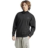 adidas Mens All Season Quarter Zip Sweatshirt Casual - Green