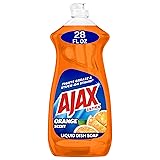 Ajax 44678EA Dish Detergent, Liquid, Orange