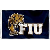College Flags & Banners Co. Florida International Panthers Wordmark Large Grommet Banner Flag