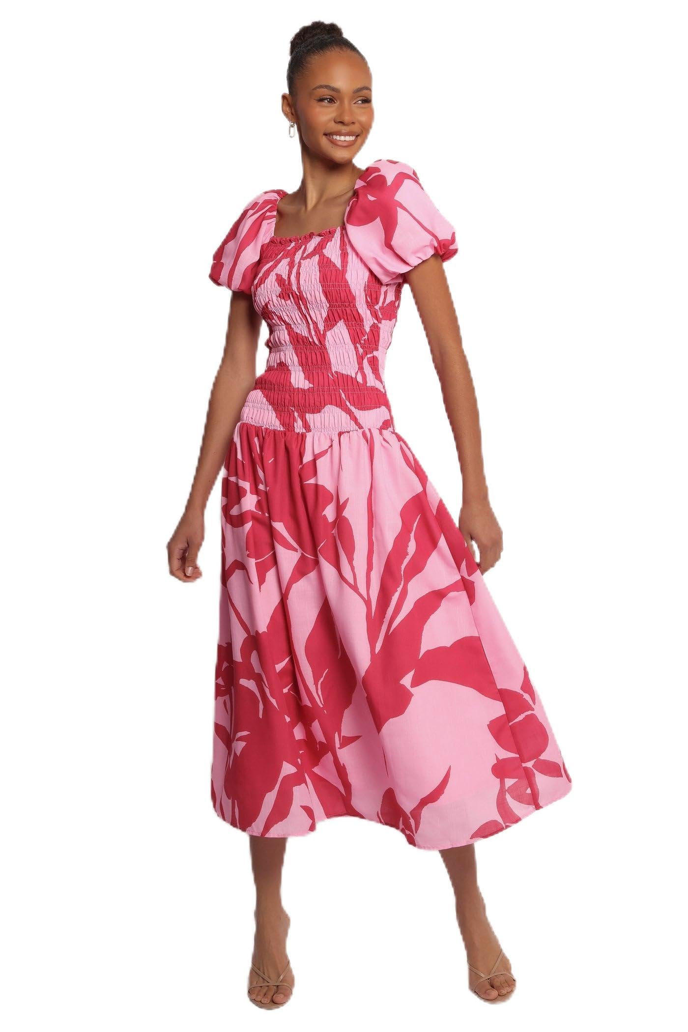 Photo 1 of Bradley Maxi Dress - Pink Floral 6