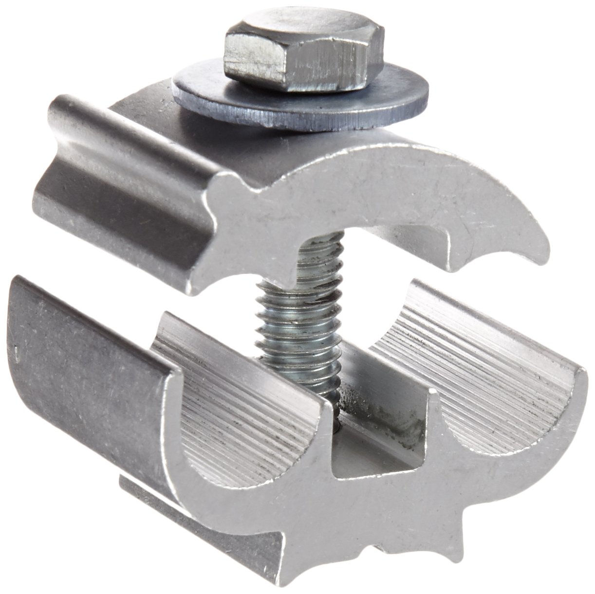 Utility Connector, Extruded Aluminum Parallel Groove Clamps, 2 sol 4/