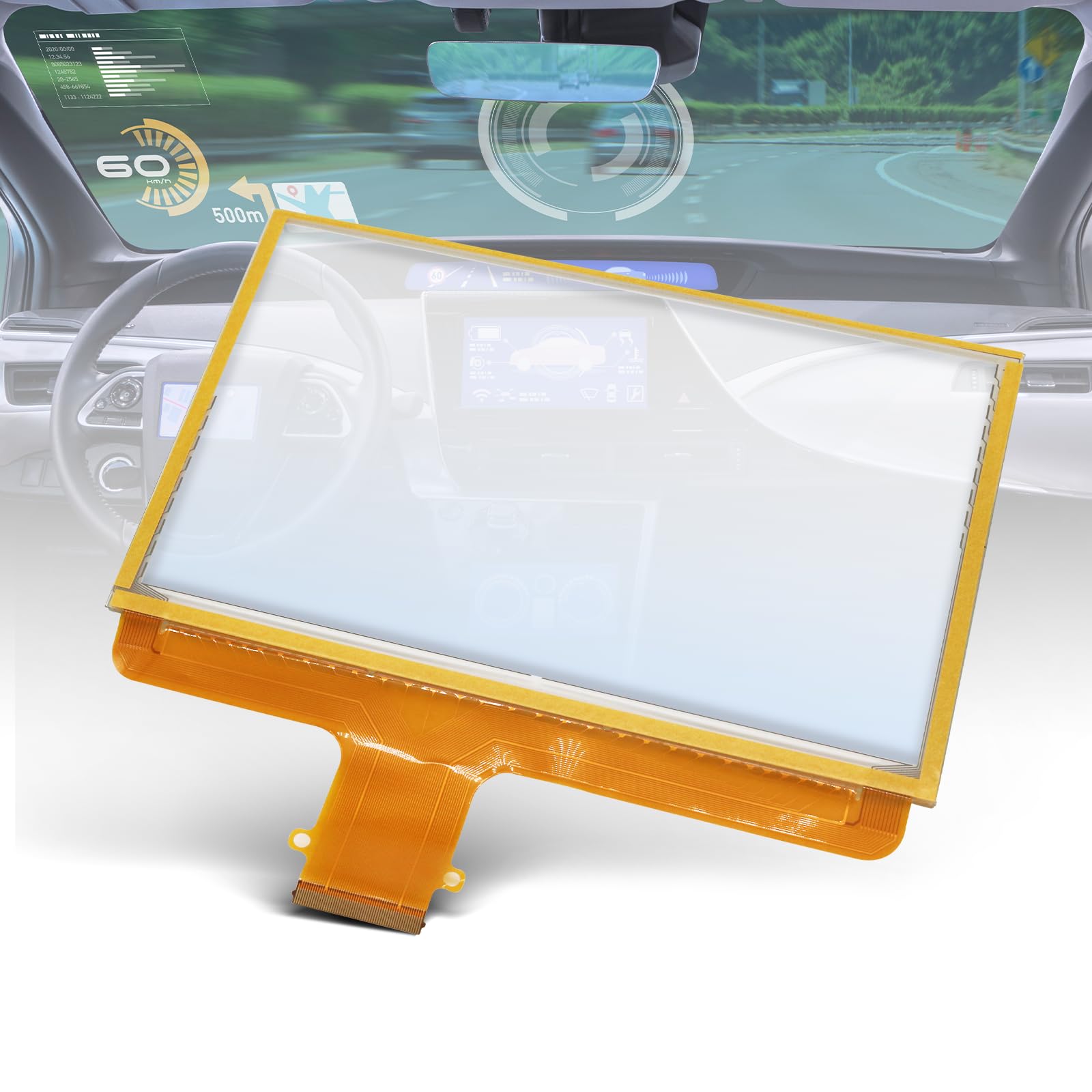 Replacement Touch Screen Glass Lens For Chevrolet GMC MyLink Radio 2015-2018 – DJ080PA-01A (Made In China)