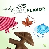 Benebone Four Pack Small Dog Chews Wishbone Fishbone Zaggler Maple Stick view 3