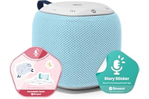 Storypod The Learning-First Audio Play System | Starter Set Plus Interchangeable Baby Blue Sleeve | Interactive Educational Toy & Storyteller | Boys & Girls | Young Kids | Toddlers & Preschoolers