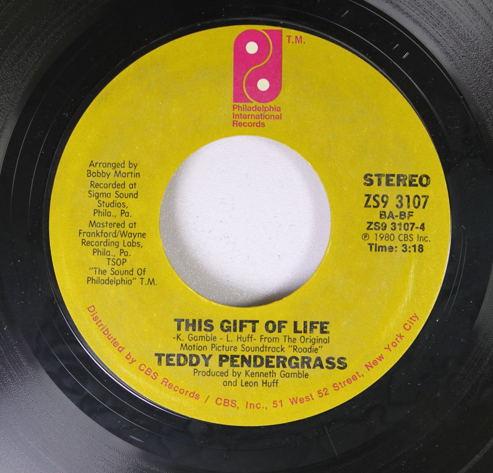 - TEDDY PENDERGRASS 45 RPM THE GIFT OF LIFE / CAN'T WE TRY - Amazon.com