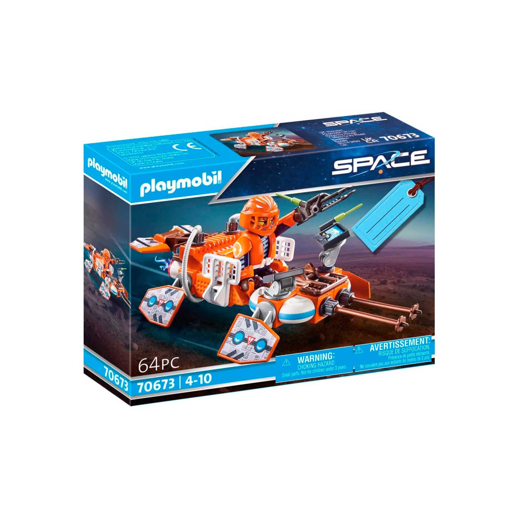 Playmobil 70673 Space Ranger Gift Set, Fun Imaginative Role-Play, PlaySets Suitable for Children Ages 4+
