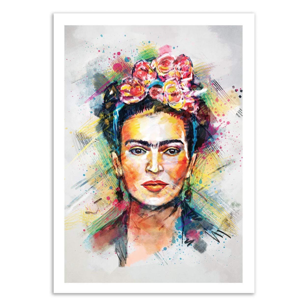 Wall Editions Art-Poster - Frida Kahlo - Tracie Andrews