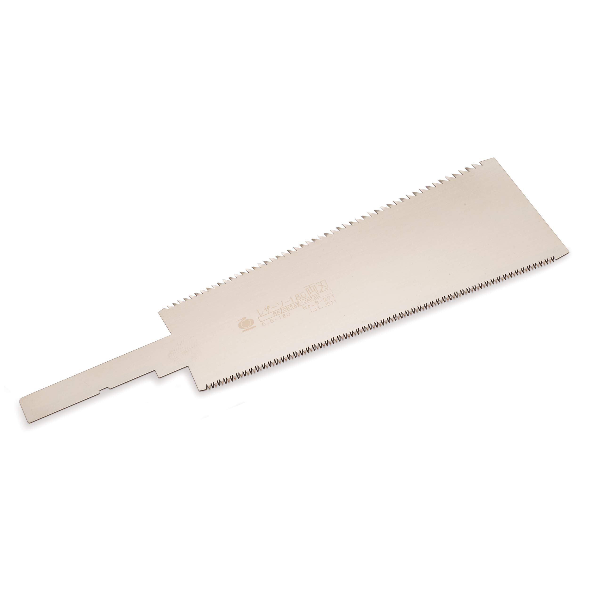 Gyokucho Double edge Razor saw 180 Extra blade (Japan import)
