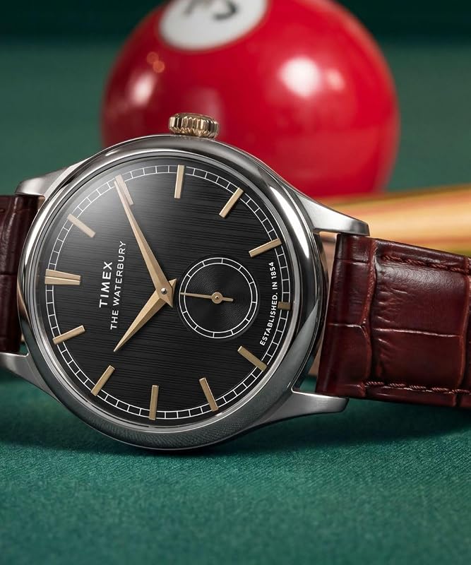 Waterbury Classic - Relógio de pulso analógico para homens