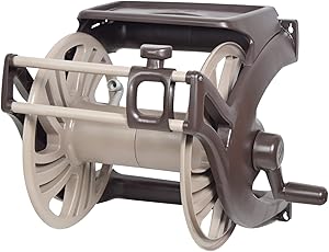 Ames 23887B Heavy-duty Hose King Hose Reel, Wall-Mounted