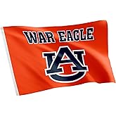 Desert Cactus Auburn University AU Flag - 3 x 5 Feet Tigers Banner, Indoor/Outdoor Durable Fabric, 100% Polyester Design (Style G)