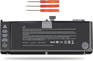 Vinpera 77.5WH A1321 Laptop Battery for MacBook Pro 15" inch A1286 Battery(Only for Mid 2009, Early/Late 2010),fits MB985LL/A MC118LL/A MC371LL/A MB986LL/A 661-5211