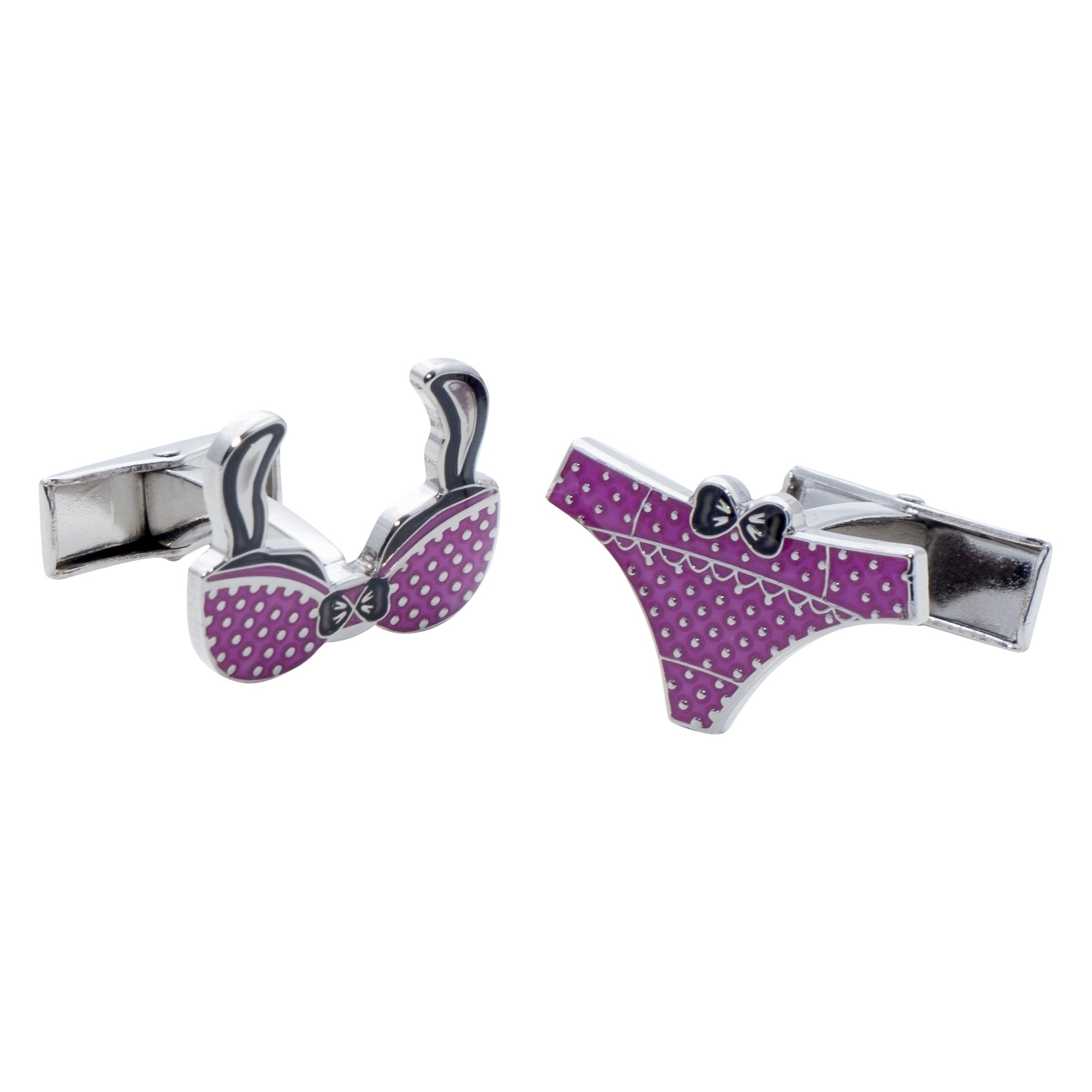 Lingerie Bra and Knickers Cufflinks