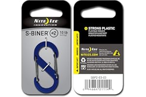 NITE IZE Carabiner, S-biner Plastic