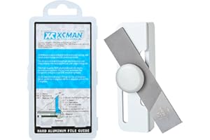 XCMAN Alpine Snowboard Freeride Ski Hard Aluminum Racing Side Bevel Angle File Guide CNC Made Clamp Device