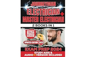 Journeyman Electrician + Master Electrician Exam Prep (2 Books In 1): The Ultimate Electrician Blueprint: 2023 NEC-Based | Updated Edition | Includes Q&A, Expert Support, Audio Version & Study Aids