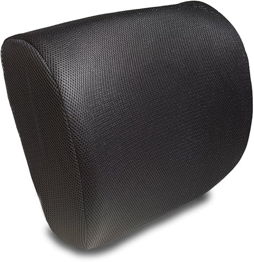 Orthopedic Memory Foam Lumbar Support Cushion Lower Back Pain Relief