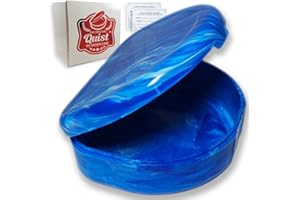 QUIST DENTAL QUIST (TM) Orthodontic Retainer Case (Blue)