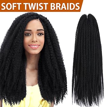 Buy Fashion Idol 1 Pack 16 Synthetic Afro Twist Braid Hair