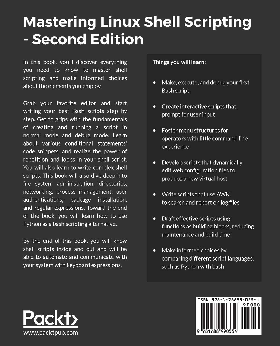 Amazon Com Mastering Linux Shell Scripting A Practical Guide To Linux Command Line Bash Scripting And Shell Programming 2nd Edition Ebrahim Mokhtar Mallett Andrew Books