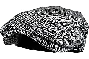 Men's Vintage Flat Beret Cap Adjustable Newsboy Hats Cabbie Newsboy Cap for Men Women Classic Summer Beret Hat