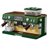 Henofen Coffee Machine Building Set for Adults 928pcs: Double-Head Coffee Maker Blocks Kit, Classic Display Collection Model for Home D&eacute;cor Accessory, Creative Construction Gift Idea for Teens