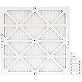 Glasfloss 16x16x1 MERV 10 Pleated AC Air Filters. Box of 6 | Exact Size: 15-1/2 x 15-1/2 x 7/8, Rating: MERV 10, MPR 800, FPR 7, Durable Heavy-Duty Frame, Made in USA