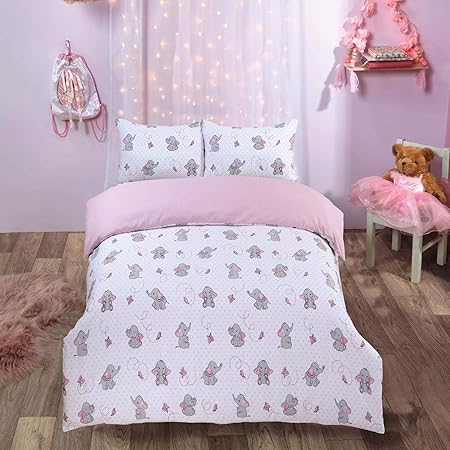 blush pink cot bedding
