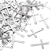 Beadthoven Bracelet Jewelry Connectors Charms Links for Jewelry Making, Antique Silver Metal Filigree Charms Golden Cubic Zirconia Charms Pendants Connectors for Earrings Bracelet DIY Findings